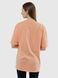 Жіноча подовжена футболка регуляр 50 колір персиковий ЦБ-00215338 SKT000898380 фото 3