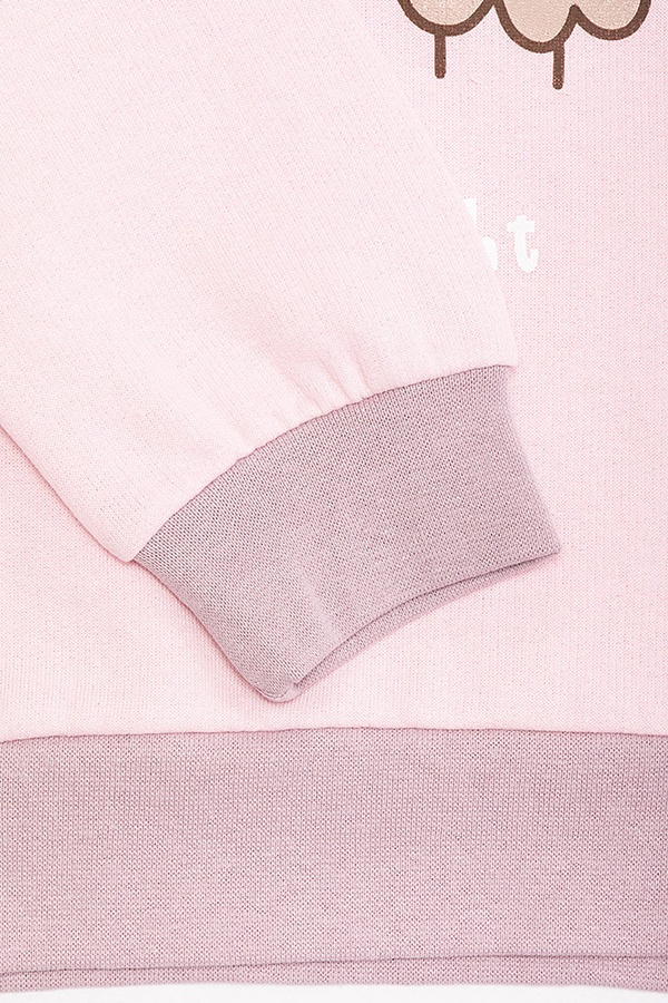 Пижама на девочку цвет розовый ЦБ-00185011 SKT000611231 фото