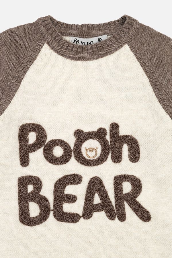 Джемпер для хлопчика колір бежевий 110 ЦБ-00256863 фото
