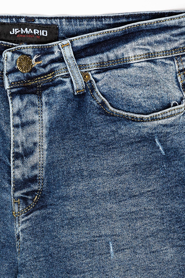 Чоловічі джинси 58 колір синій ЦБ-00187576 SKT000835421 фото