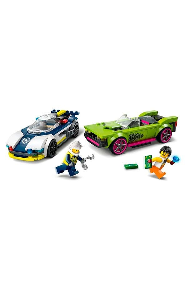 Конструктор LEGO City "Переслідування маслкара на поліцейському автомобілі" (60415) 60415 ЦБ-00241970 фото