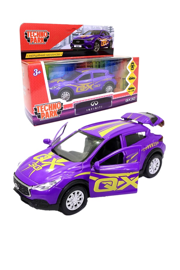 Іграшка-автомодель Glamcar Infiniti QX30 колір фіолетовий ЦБ-00204421 SKT000876190 фото