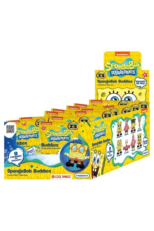 Фигурка-сюрприз COOL THINGS серии "Buddies 3D" &ndash; ГУБКА БОБ COOL THINGS SP007 ЦБ-00288953 фото