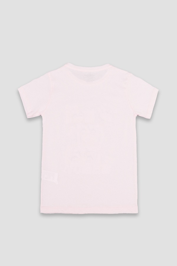 Піжама для дівчинки 128 колір світло-рожевий ЦБ-00249776 SKT000992911 фото
