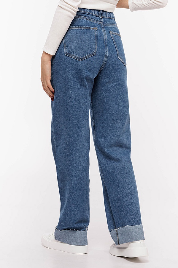 Жіночі джинси 46 колір блакитний ЦБ-00190502 SKT000842939 фото