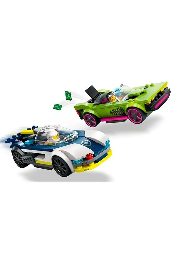 Конструктор LEGO City "Переслідування маслкара на поліцейському автомобілі" (60415) 60415 ЦБ-00241970 фото