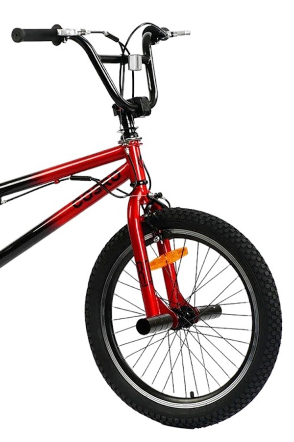 Велосипед трюковий 20`` Corso BMX-2506 колір червоно-чорний ЦБ-00226598 SKT000924567 фото