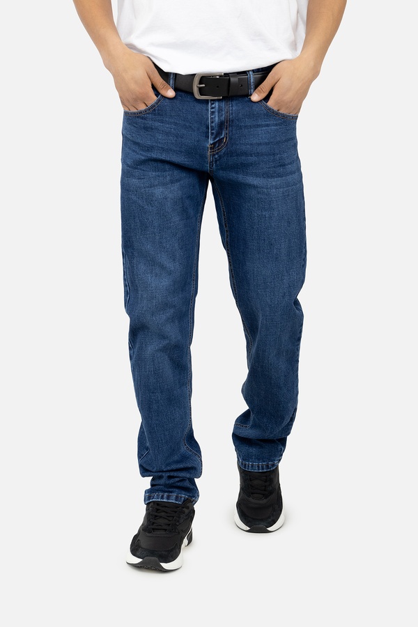 Чоловічі джинси 44 колір синій ЦБ-00246652 SKT000985052 фото