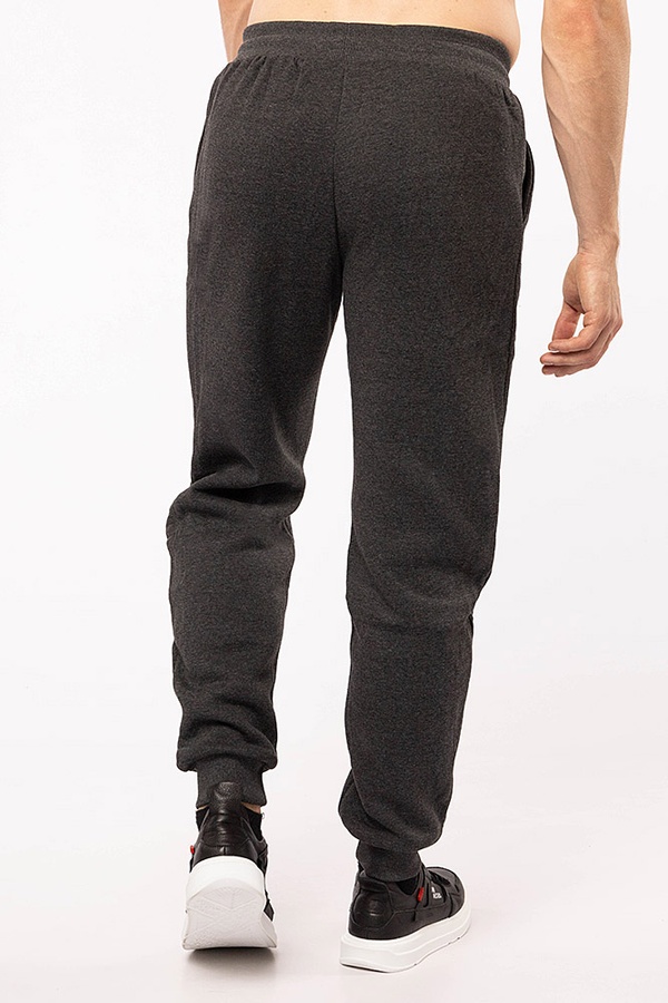 Чоловічі спортивні штани колір темно-сірий ЦБ-00198175 SKT000863216 фото