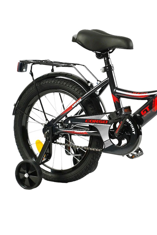 Велосипед "CORSO" MAXIS колір чорно-червоний ЦБ-00246121 SKT000983458 фото