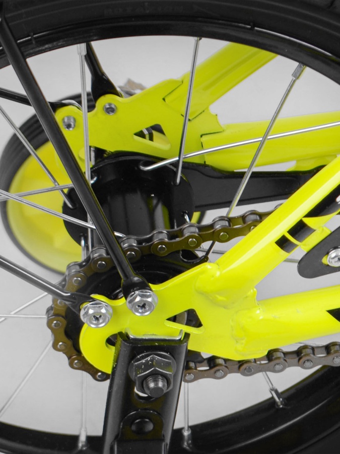 Велосипед 12" дюймів 2-х колісний MAXIS-12852 колір жовтий ЦБ-00218342 SKT000904314 фото