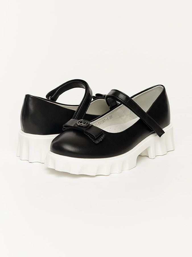 Туфлі для дівчинки 31.5 колір чорний ЦБ-00225744 SKT000922716 фото