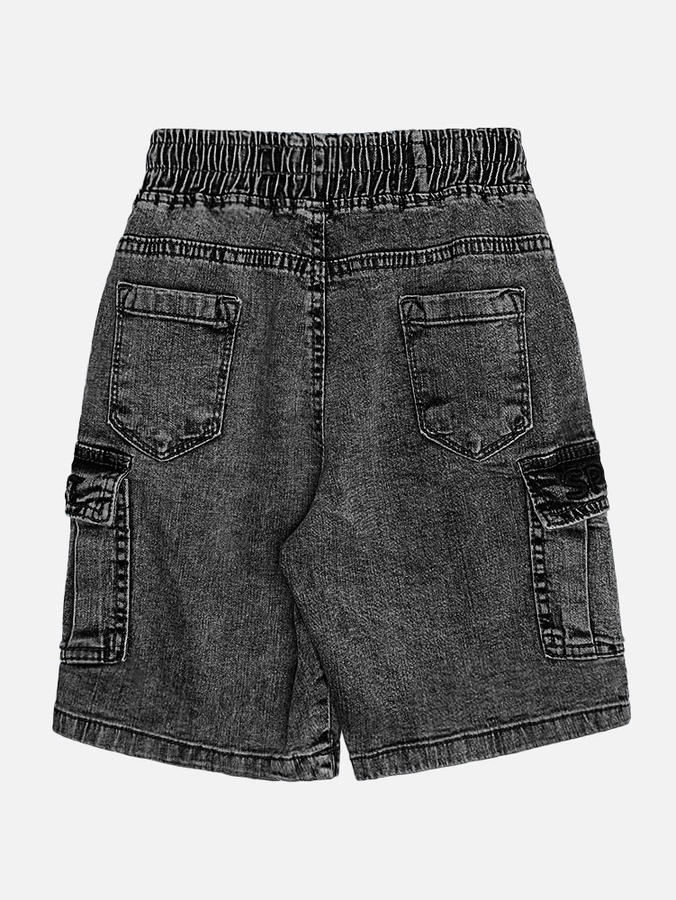 Шорти джинсові для хлопчика 128 колір сірий ЦБ-00220443 SKT000909812 фото