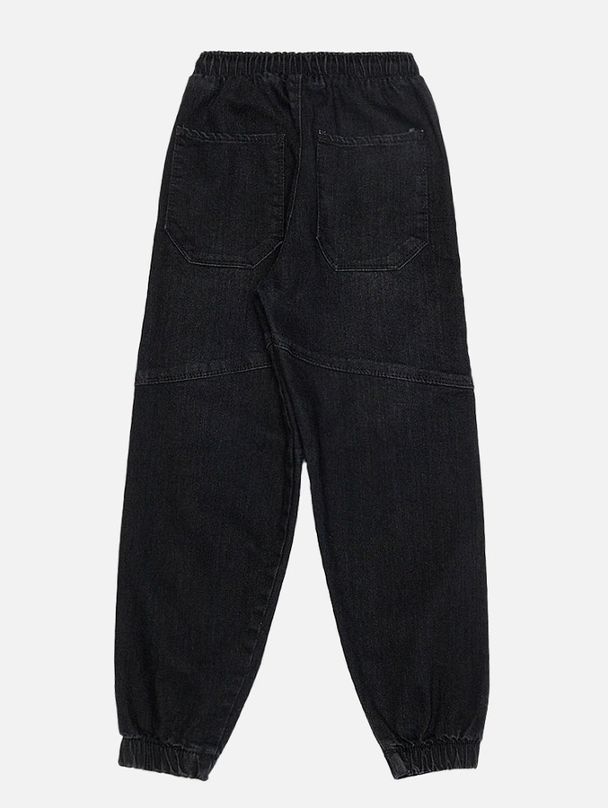 Джогери джинсові для хлопчика 128 колір чорний ЦБ-00216176 SKT000900116 фото