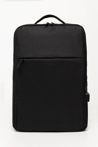 Мужской спортивный рюкзак цвет черный ЦБ-00197129 SKT000860548 фото