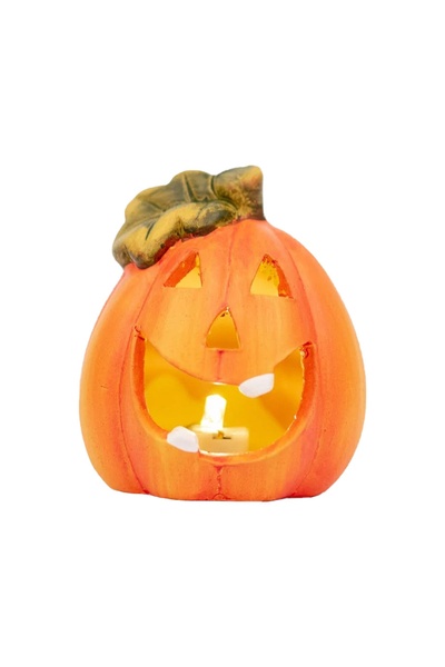 Статуэтка Хэллоуин "Pumpkin" цвет разноцветный ЦБ-00202625 SKT000872550 фото
