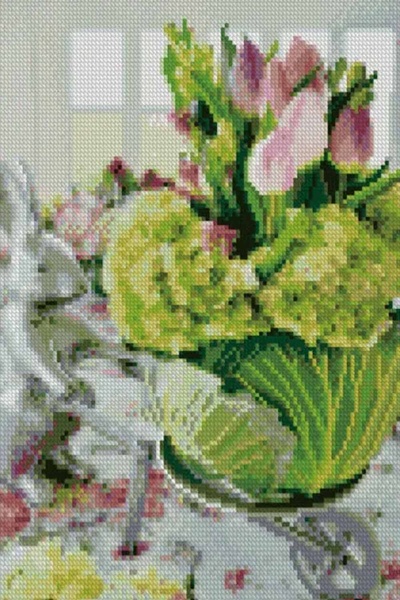 Алмазна мозаїка "Капустняний букет" колір різнокольоровий ЦБ-00197387 SKT000861038 фото