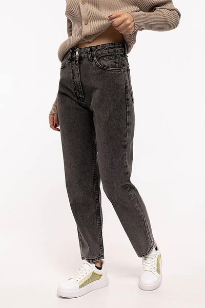 Жіночі джинси 46 колір сірий ЦБ-00181610 SKT000602105 фото