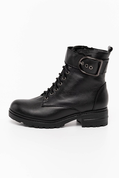 Женские ботинки 39.5 цвет черный ЦБ-00195498 SKT000857353 фото