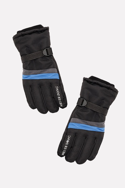 Чоловічі рукавиці 9.5 колір чорний ЦБ-00197594 SKT000861431 фото