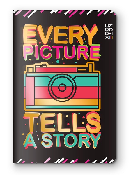Блокнот "Every picture tells a story" цвет разноцветный ЦБ-00226567 SKT000924509 фото