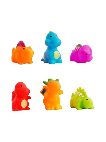 Набір іграшок для купання "Динозаврики" колір різнокольоровий ЦБ-00223328 SKT000917326 фото