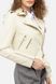 Жіноча куртка косуха 40 колір молочний ЦБ-00238377 SKT000956367 фото 3