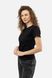 Жіноча футболка з коротким рукавом 44 колір чорний ЦБ-00210720 SKT000890419 фото 3
