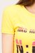 Жіноча футболка 42 колір жовтий ЦБ-00192031 SKT000847846 фото 2