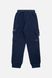 Спортивні штани для хлопчика 152 колір темно-синій ЦБ-00220702 SKT000910747 фото 4