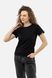 Жіноча футболка з коротким рукавом 44 колір чорний ЦБ-00210720 SKT000890419 фото 2