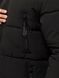 Чоловіча куртка подовжена 44 колір чорний ЦБ-00220374 SKT000909530 фото 2