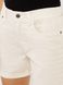 Жіночі короткі джинсові шорти 40 колір молочний ЦБ-00219068 SKT000906197 фото 2