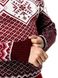 Мужской свитер 52 цвет бордовый ЦБ-00233268 SKT000941125 фото 3