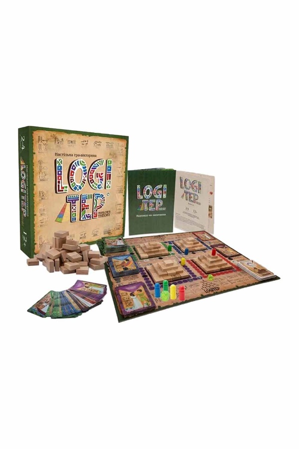 Гра розважальна "Logi tep" колір різнокольоровий ЦБ-00165550 SKT000557933 фото