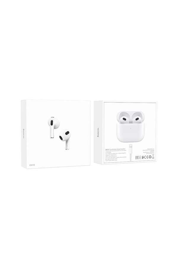 Бездротові навушники Hoco EW10 TWS колір білий ЦБ-00213749 SKT000894527 фото