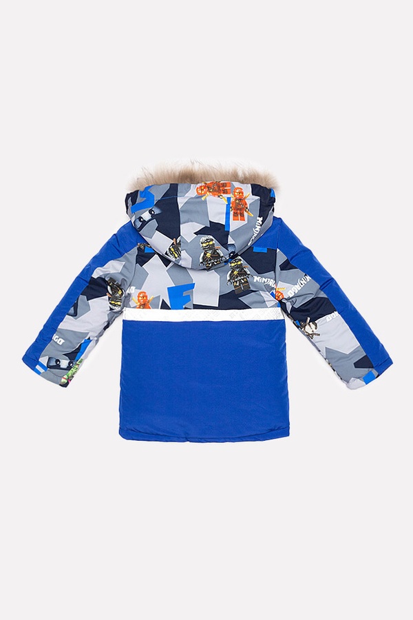 Куртка на хлопчика 110 колір синій ЦБ-00196559 SKT000859524 фото