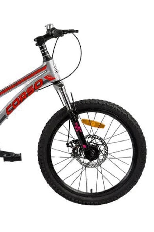 Дитячий велосипед CORSO «Speedline» колір сіро-червоний ЦБ-00226599 SKT000924568 фото