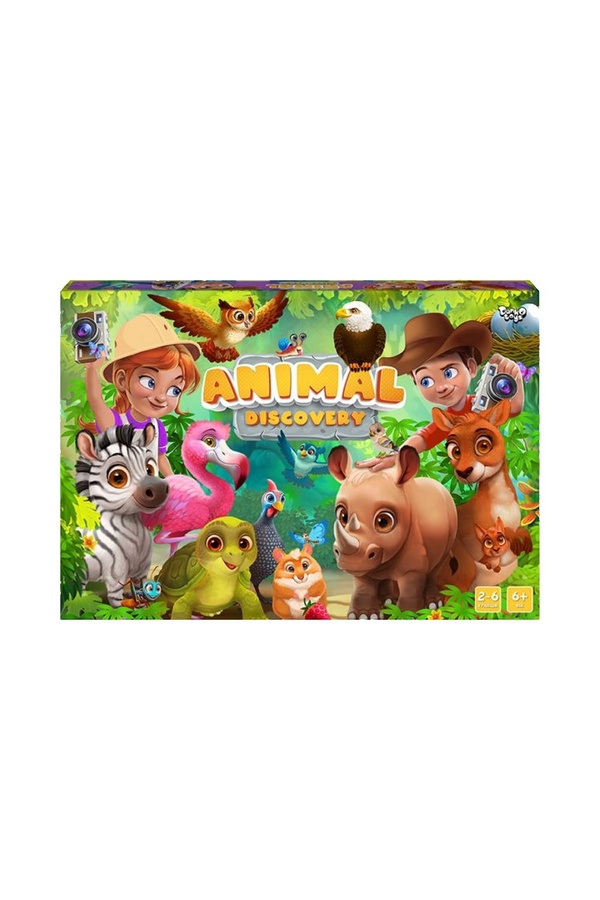 Настільна розважальна гра "Animal Discovery" колір різнокольоровий ЦБ-00196198 SKT000858747 фото