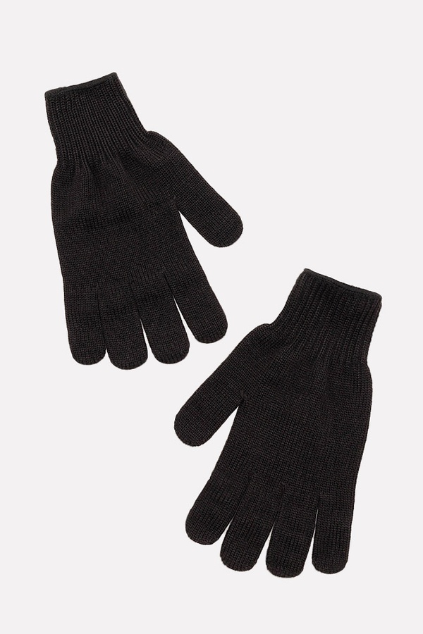 Мужские перчатки 9.5 цвет черный ЦБ-00201490 SKT000870521 фото