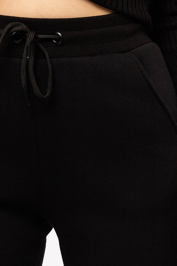 Жіночі спортивні штани 42 колір чорний ЦБ-00198148 SKT000863079 фото