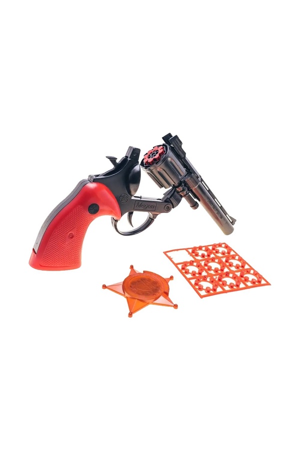 Игрушечный револьвер "Меган" с пистонами цвет разноцветный ЦБ-00185979 SKT000729662 фото