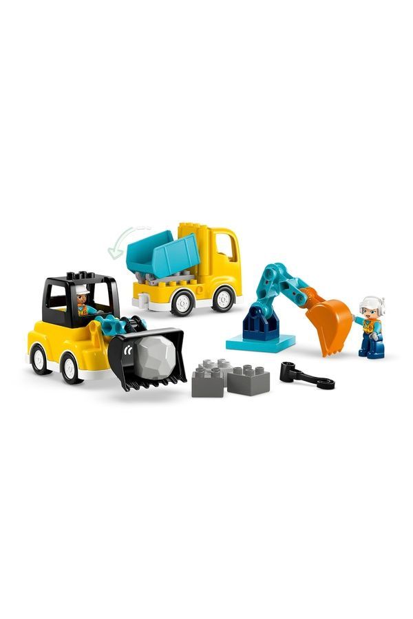 Конструктор LEGO DUPLO 3-в-1 Строительная техника 10475 ЦБ-00290963 фото