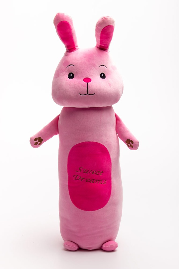 Мягкая игрушка "Обнимашка Зайка" цвет розовый ЦБ-00160597 SKT000543735 фото