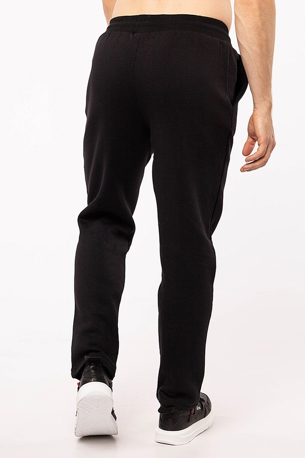 Чоловічі спортивні штани 44 колір чорний ЦБ-00198183 SKT000863247 фото