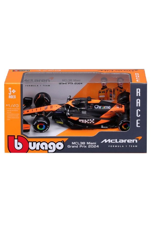Автомодель McLaren F1 MCL38 Bburago Bburago 18-38214 ЦБ-00283051 фото