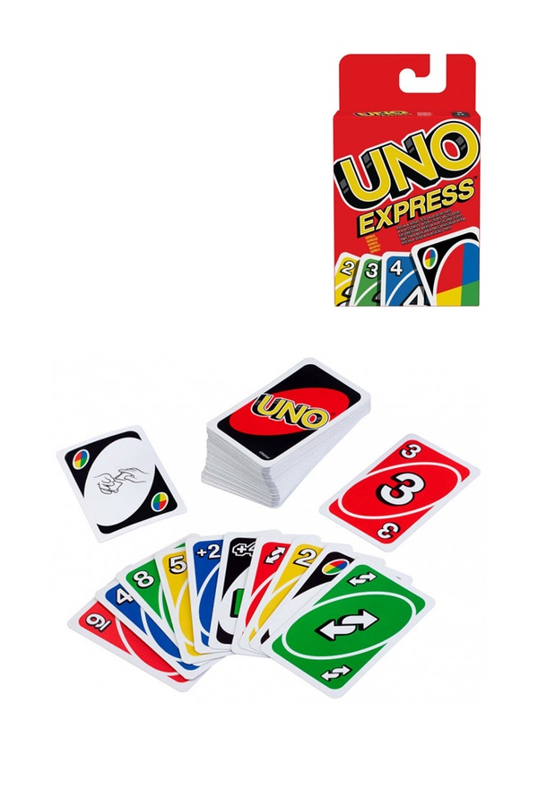 Настільна гра UNO "Експрес" колір різнокольоровий ЦБ-00135994 SKT000480895 фото