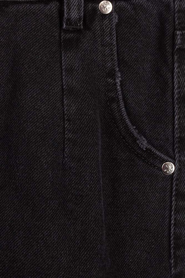Шорти джинсові жіночі колір темно-сірий ЦБ-00166040 SKT000559458 фото
