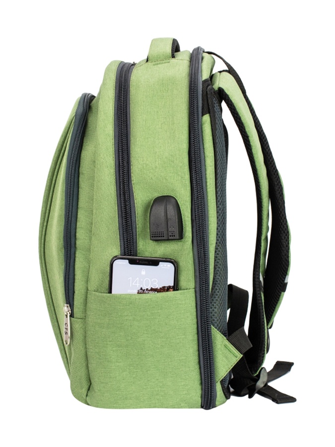 Рюкзак молодежный цвет зеленый ЦБ-00226487 SKT000924393 фото