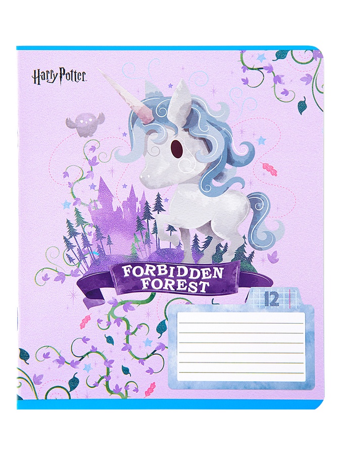Зошит в клітинку 12 аркушів Harry Potter колір різнокольоровий ЦБ-00197338 SKT000860974 фото